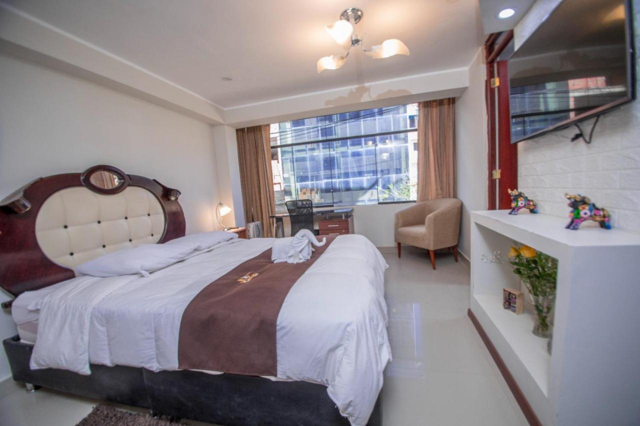 Jk Guzman Suite Hotel Challhuahuacho المظهر الخارجي الصورة